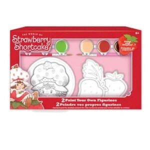 STRAWBERRY SHORTCAKE Paint Your Own Figurine Set